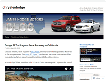 Tablet Screenshot of chryslerdodge.wordpress.com