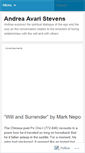 Mobile Screenshot of andreastevens.wordpress.com