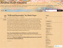 Tablet Screenshot of andreastevens.wordpress.com