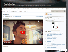 Tablet Screenshot of angeloconcuore.wordpress.com