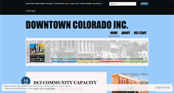Desktop Screenshot of downtowncoloradoinc.wordpress.com
