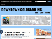 Tablet Screenshot of downtowncoloradoinc.wordpress.com