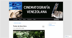 Desktop Screenshot of cinevzlang.wordpress.com