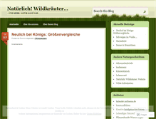 Tablet Screenshot of natuerlichwildkraeuter.wordpress.com