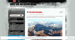 Desktop Screenshot of facesuldoaconcagua.wordpress.com