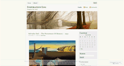 Desktop Screenshot of inspirationlog.wordpress.com