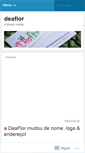 Mobile Screenshot of deaflor.wordpress.com