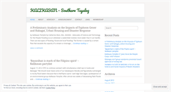 Desktop Screenshot of kalikasansoutherntagalog.wordpress.com