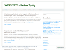 Tablet Screenshot of kalikasansoutherntagalog.wordpress.com