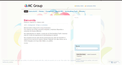 Desktop Screenshot of mcgroup.wordpress.com