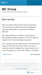 Mobile Screenshot of mcgroup.wordpress.com