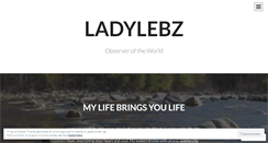 Desktop Screenshot of ladylebz.wordpress.com