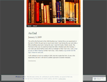 Tablet Screenshot of mikesbooks.wordpress.com