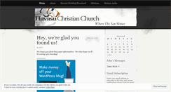 Desktop Screenshot of havasuchristian.wordpress.com