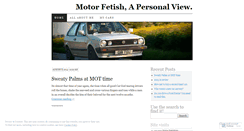 Desktop Screenshot of motorfetish.wordpress.com