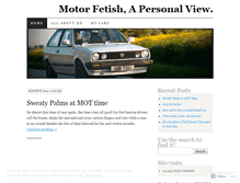 Tablet Screenshot of motorfetish.wordpress.com