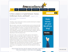 Tablet Screenshot of fmex.wordpress.com