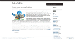 Desktop Screenshot of onlinetrziste.wordpress.com