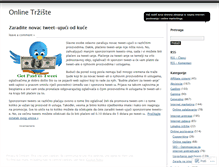 Tablet Screenshot of onlinetrziste.wordpress.com
