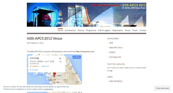 Desktop Screenshot of iass2012.wordpress.com