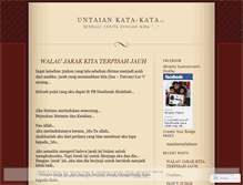 Tablet Screenshot of mirasyam.wordpress.com