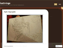 Tablet Screenshot of kattvinge.wordpress.com
