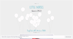 Desktop Screenshot of littlefairiesphotography.wordpress.com