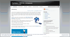 Desktop Screenshot of idvpn.wordpress.com
