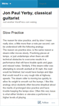 Mobile Screenshot of jonyerby.wordpress.com