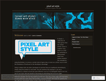 Tablet Screenshot of pixelartstyle.wordpress.com