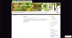 Desktop Screenshot of centreofmyfrance.wordpress.com
