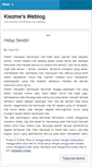 Mobile Screenshot of kiezme.wordpress.com