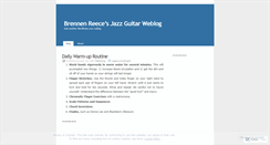 Desktop Screenshot of brennenreece.wordpress.com