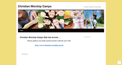 Desktop Screenshot of cwcamps.wordpress.com