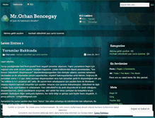 Tablet Screenshot of mrorhanbencegay.wordpress.com