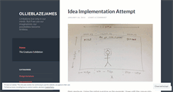 Desktop Screenshot of ollieblazejames.wordpress.com