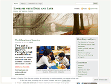 Tablet Screenshot of englishwithdickandjane.wordpress.com