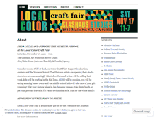 Tablet Screenshot of localcolorcraftfair.wordpress.com