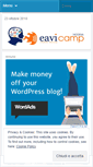 Mobile Screenshot of eavicamp.wordpress.com