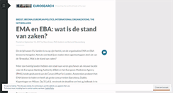 Desktop Screenshot of eurosearch.wordpress.com