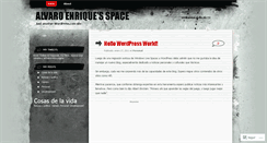 Desktop Screenshot of alvarohv11.wordpress.com