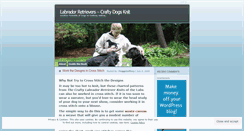 Desktop Screenshot of labradorretrieverscraftydogsknit.wordpress.com