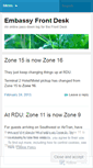 Mobile Screenshot of embassyfrontdesk.wordpress.com