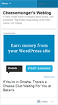 Mobile Screenshot of cheesemonger.wordpress.com