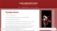 Desktop Screenshot of ilgiullaredicorte.wordpress.com