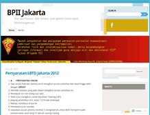 Tablet Screenshot of bpiijakarta.wordpress.com