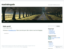 Tablet Screenshot of mashabogado.wordpress.com