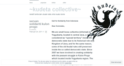 Desktop Screenshot of kudetakolektif.wordpress.com