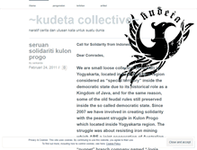 Tablet Screenshot of kudetakolektif.wordpress.com
