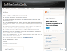Tablet Screenshot of bcutrecht.wordpress.com